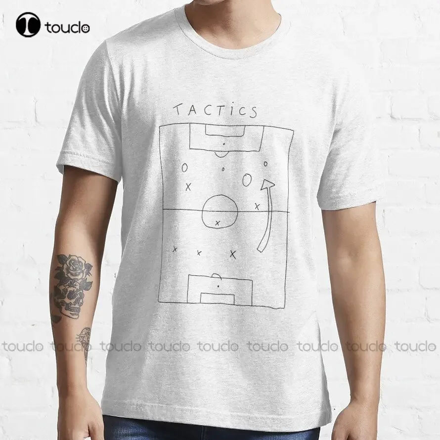 Football Tactics T-Shirt Trending T-Shirt Men'S T Shirts Custom Aldult Teen Unisex Digital Printing Tee Shirts Xs-5Xl Streetwear