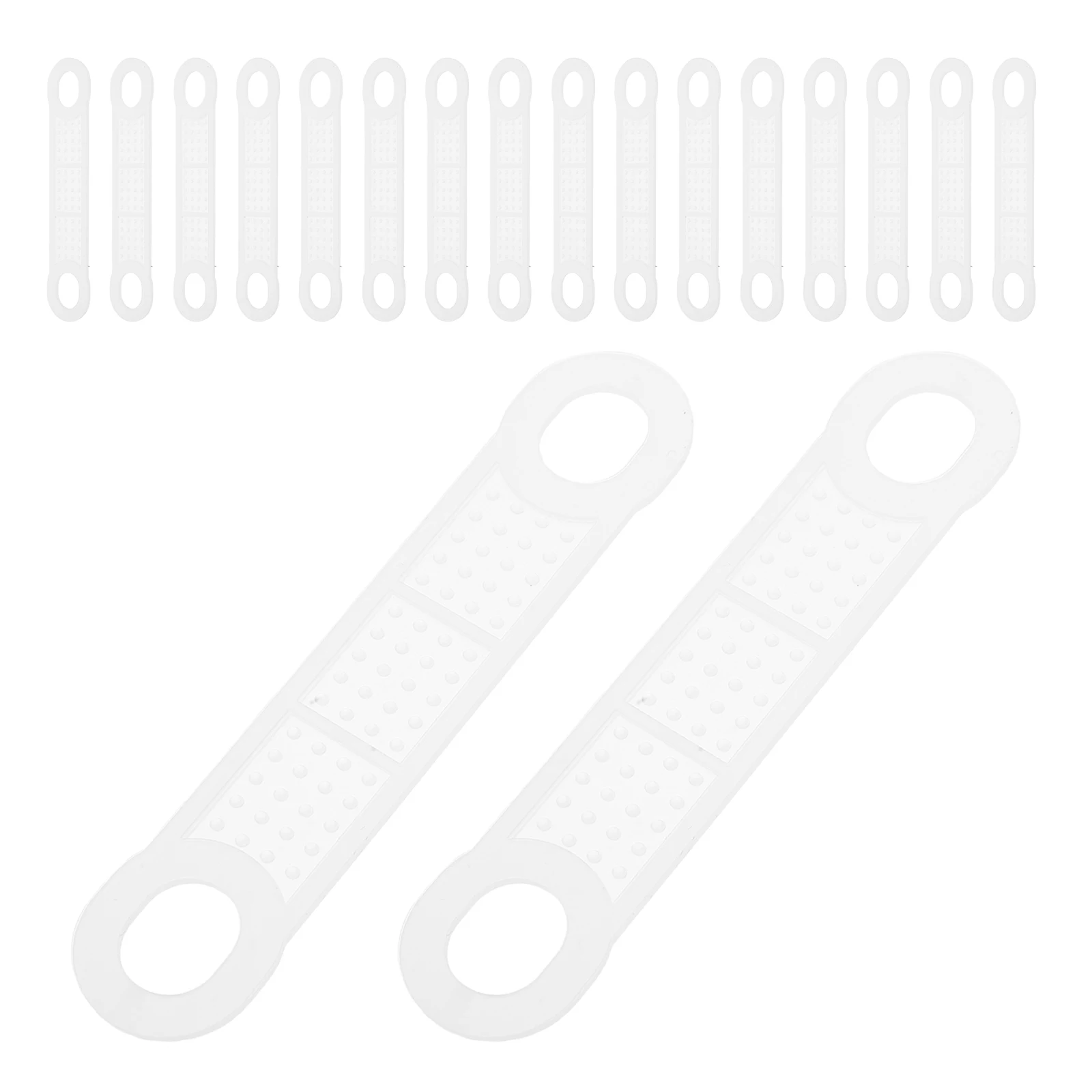

100pcs Grips Antislip Pads 2Cm Wide Non-S Protectors For Plastic Hangers Clothes Garment Organizer Accessories