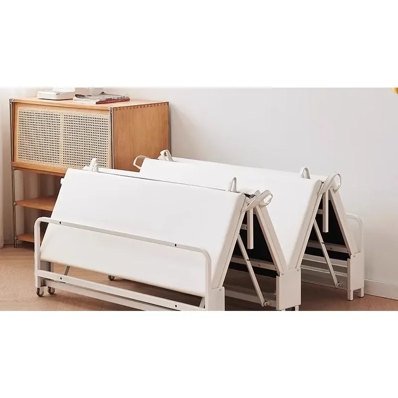 Multifunctional invisible folding bed, pull-out lunch break bed, small apartment desk cabinet integrated
