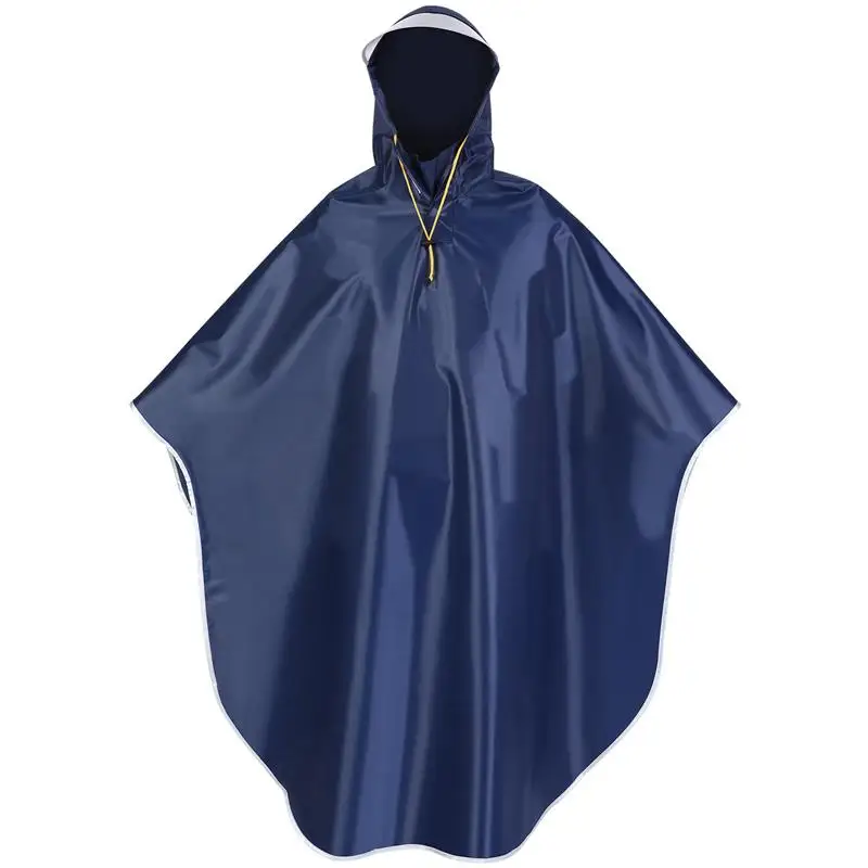 

High quality Mens Womens Cycling Bicycle Bike Raincoat Rain Cape Poncho Hooded Windproof Rain Coat Mobility Scooter Cover