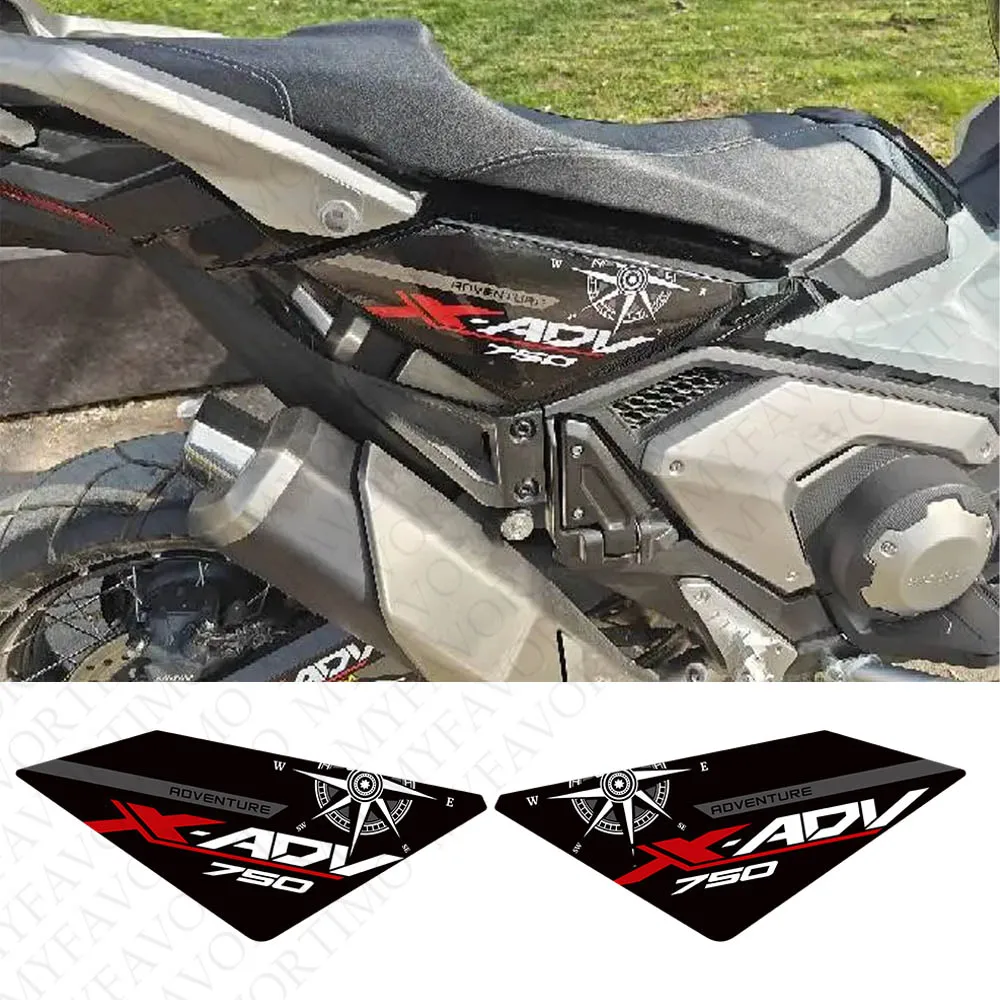 

For Honda X-ADV XADV X ADV 750 Protector Tank Pad Kit Knee Wheel Stickers Body Fender Shell Decals 2021 2022 2023 2024