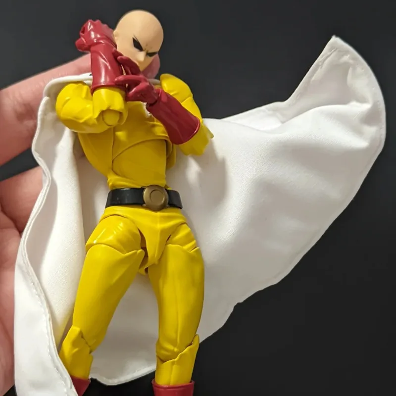 In Stock One Punch Man Saitama Action Figure Amazing Yamaguchi Revoltech Saitama Anime Figure Ko Figurine Statue Model Toy Gift