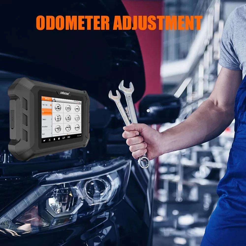 OBDSTAR ODOMASTER Cluster Calibration/OBDII and Special Functions Cover More Vehicles Models Get Free FCA Adapter