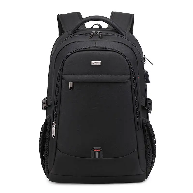 Men's 17.3 Inch Laptop Backpack for Travel College Backpack Waterproof Notebook Business Shoulder Bag with USB Charging Port
