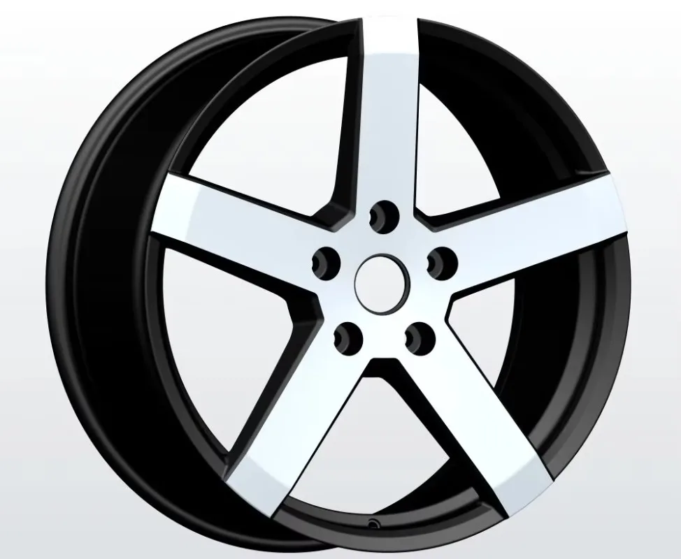 Customizable 5 Hole Durable Aluminum Alloy Wheel Rims, Universal Off-Road Bus Automotive Wheels