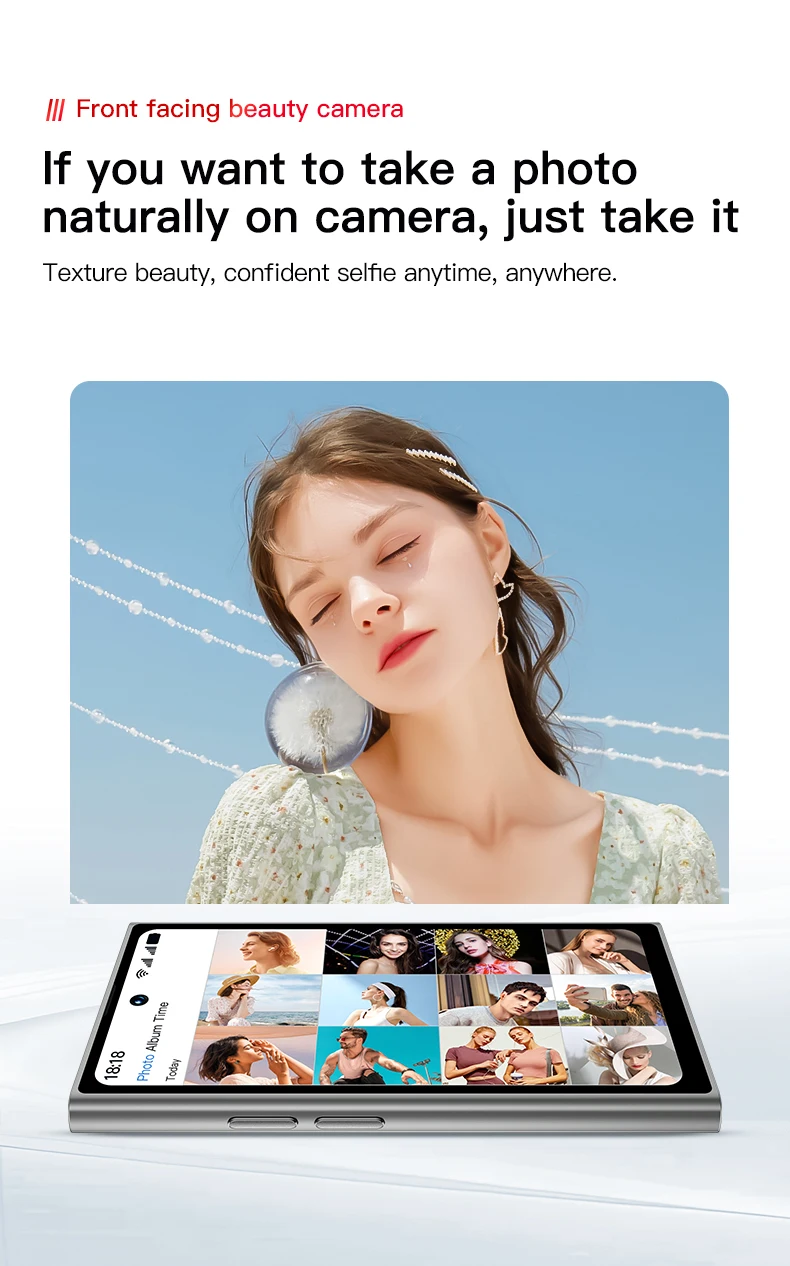 ONEMYTH S25 Pro 3G Smartphone 4.0inches MTK 2GB RAM 16GB ROM Dual SIM Card 5MP 2000mAh Type-C Android Cellphone Face Unlock