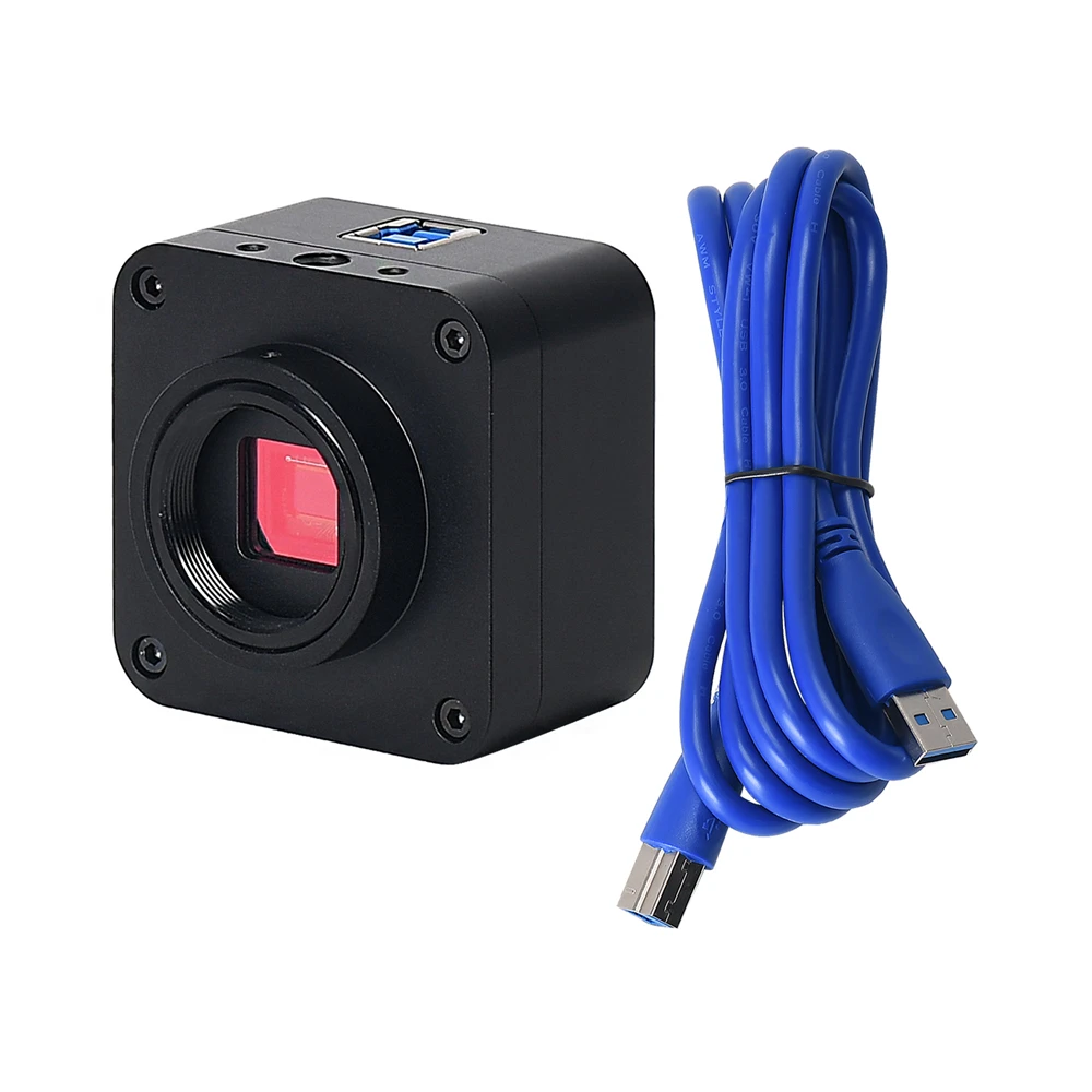 Hayear 8mp 4k Sensor Imx Microscope Camera Uvc Usb Measurement Electronic Digital Eyepiece For Repair Pcb Soldering Astronomy