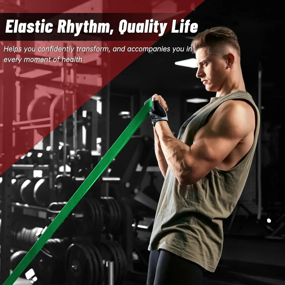 Pull Up Assistance Bands, 5-Level Resistance Bands for Working Out, Pull Up Bands for Men & Women, Exercise Bands for Full-Body - view 6