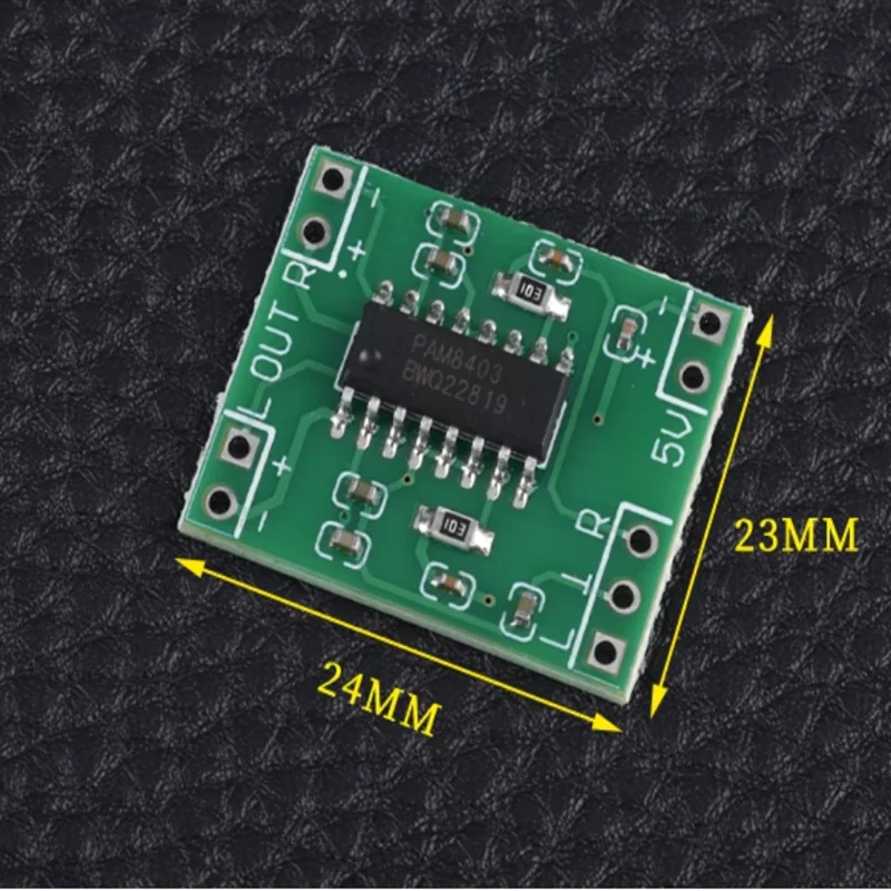 1pcs-10pcs PAM8403 Audio Amplifier Module Mini Digital Amplifier Board Class D 2*3W Bluetooth Small Speaker DIY Audio Module