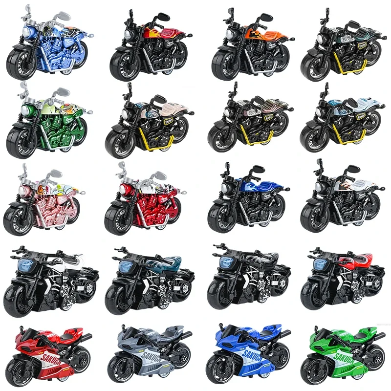 

Cool Boy Toy Inertia Pull back Car Sports Car Motorcycle Model Collection Simulation Commercial Car Gift Toy Kids Holiday Gift