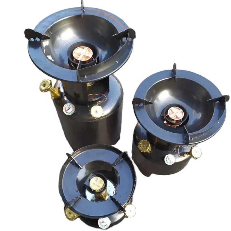 موقد شواء صغير متكامل مقاوم للرياح في الهواء الطلق، موقد كحول محمول للتخييم #4