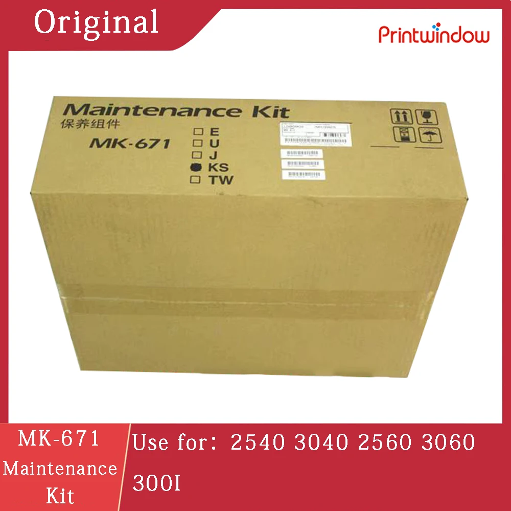 

Оригинальный новый комплект для обслуживания MK-671 для Kyocera 2540 3040 2560 3060 300I FK671 DV420 1702K58KS0