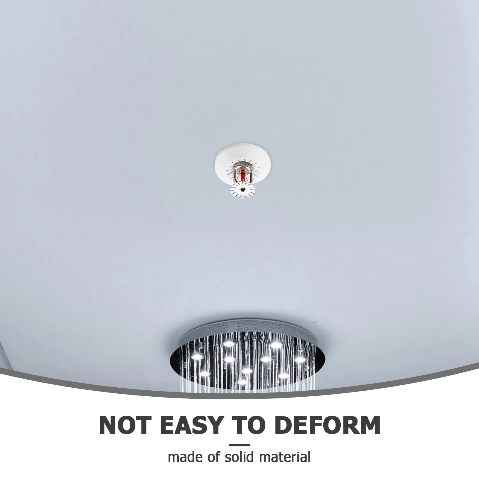 

20 шт. декоративных накладок для пожарных спринклеров - встраиваемые декоративные панели 15x20 - бесшовная замена потолочной отделки для безопасности