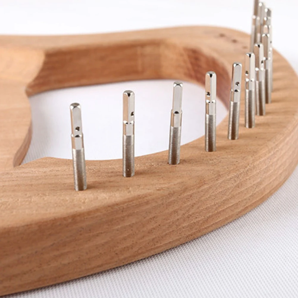 

20pcs Lyre String Peg Replacement Metal Fastening Nails for Harp Dulcimer Guzheng Instrument Parts Tuning Pin Accessory