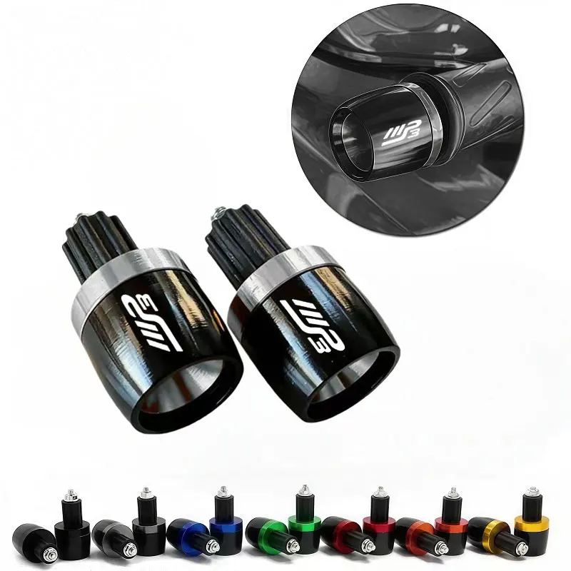 For Vespa Piaggio MP3 500 300 BYQ FLY Medley150 ZIP50 Liberty 150s 125 Universal Aluminum Alloy Motorcycle Handlebar End Plug