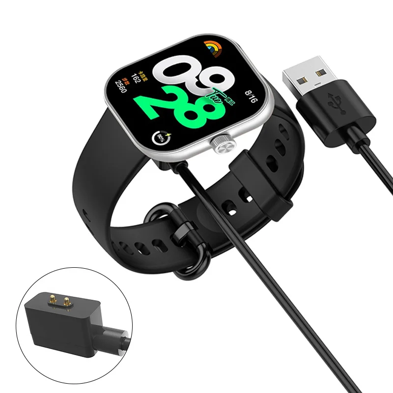 

USB-кабель для зарядного устройства для Xiaomi Band 8 Mi Band 9 Pro, магнитная подставка для зарядки, адаптер для Redmi Watch 5 4 3, активная док-станция для зарядного устройства