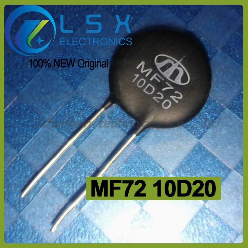

10 шт. MF72 10D20 NTC10D-20 термистор NTC с отрицательным температурным коэффициентом, новый и оригинальный