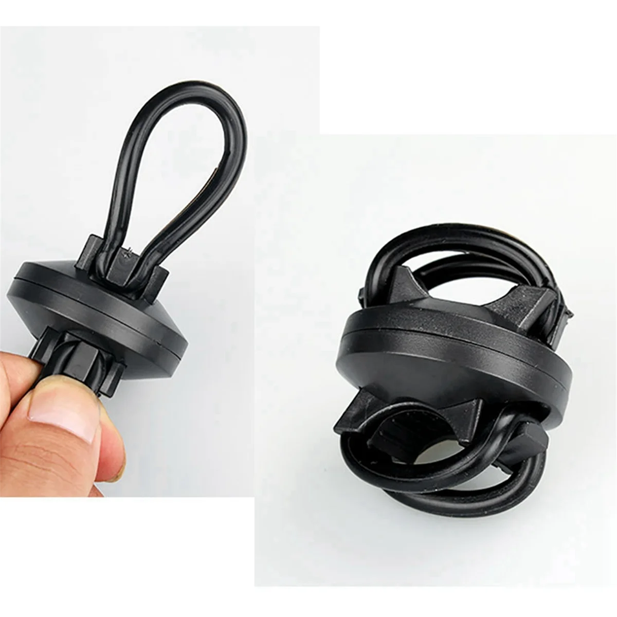 N18R Bicycle Flashlight Stand Lamp Holder Adjustable Universal Bicycle Flashlight Stand Riding Light Holder