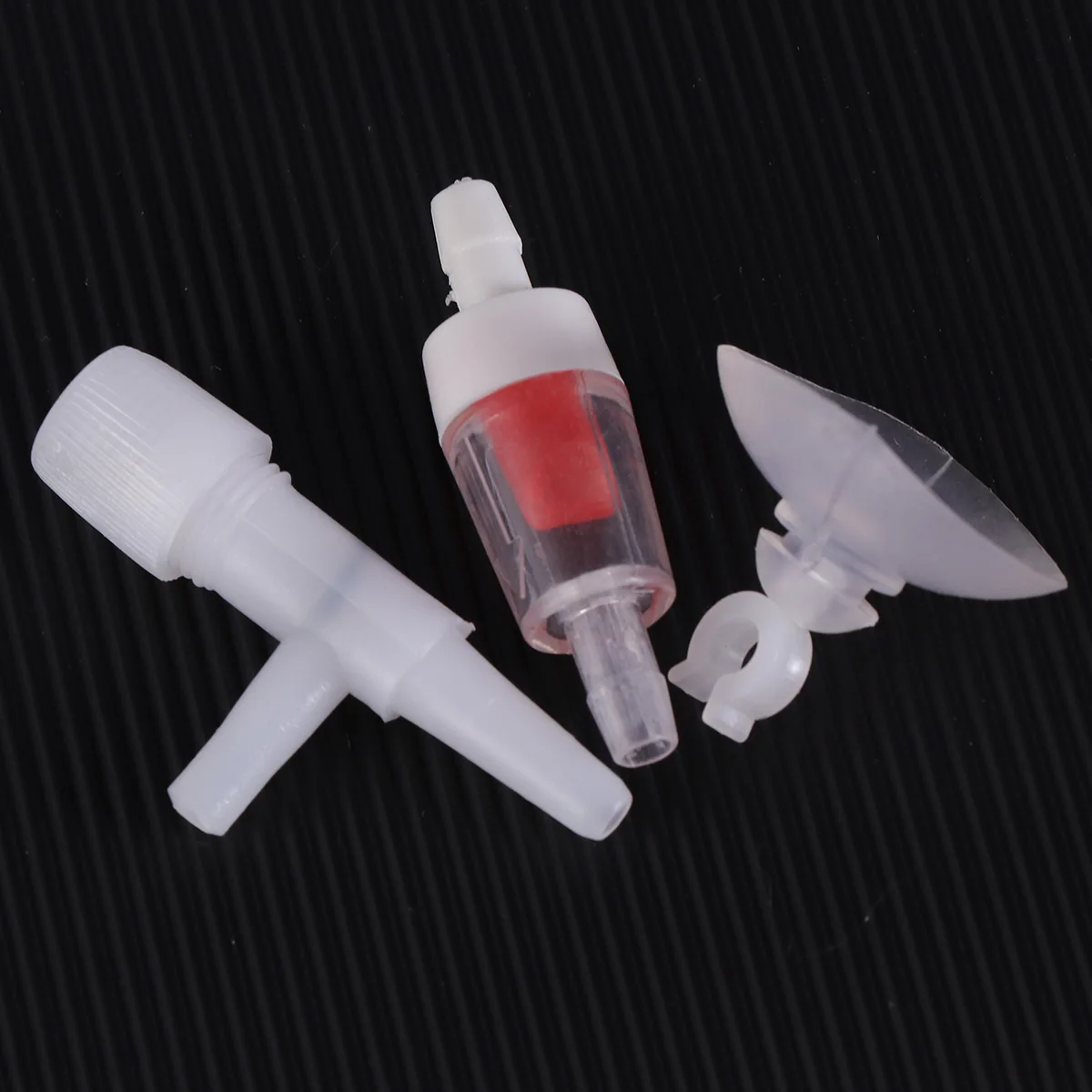 

16pcs Oxygen Pump Accessories Air Connector Aquarium Trachea Straight Valve Non Return Governor Sucker Quality Plastic Durable