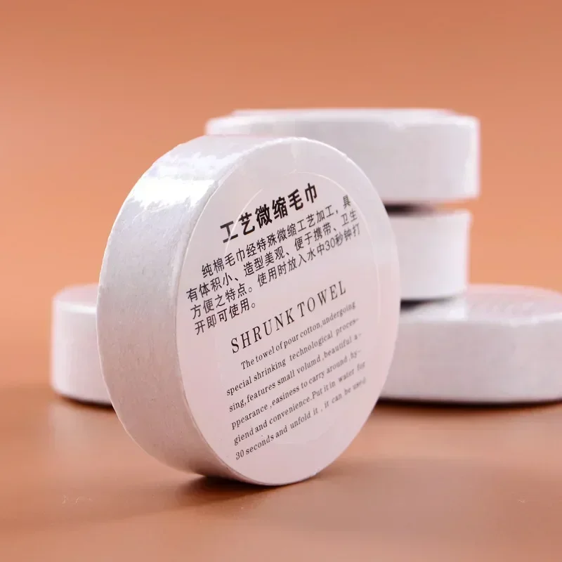 Handuk Perjalanan Sekali Pakai Hotel Dapat Dicuci Dapat Digunakan Kembali Portabel Perjalanan Cepat Kering Handuk Kain Terkompresi Handuk Serbet Perjalanan Luar Ruangan
