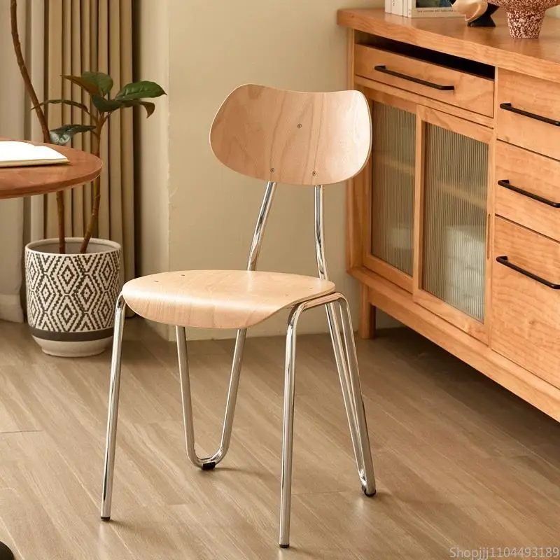 

Vintage Designer Dining Chair Nordic Furniture Dining Room Chairs Living Room Chair Seat Height 46cm Chairs for Kitchen