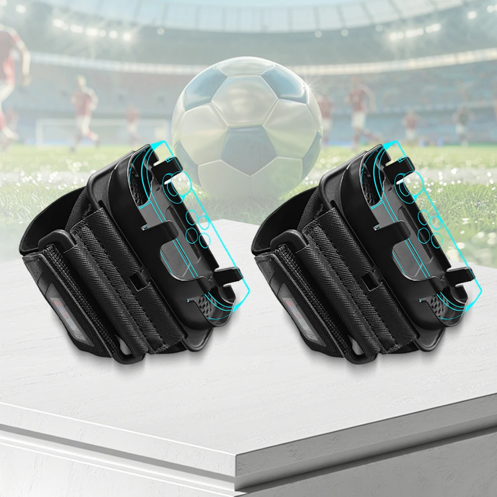 2 في 1 حزام الساق والمعصم القابل للتعديل لنينتندو للتبديل 2 Joy-Con حامل مقبض اللعبة لـ Just Dance for Ring Fit Adventure