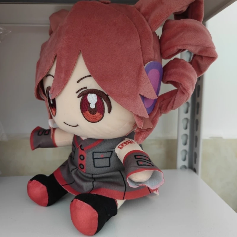 Anime Kasane Teto Plush Toys Cartoon Kasane Teto Cosplay Plushie Pillow Home Sofa Decoration Stuffed Dolls Kids Christmas Gifts