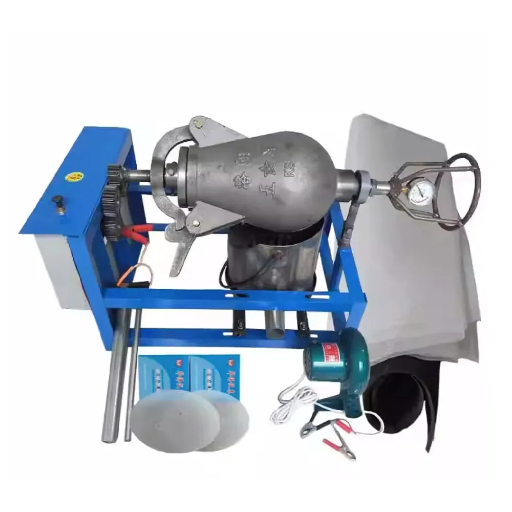 Automatic Chinese Cannon Old-Fashioned Rice Corn Puffing Equipment  Gas Popcorn Making Machine