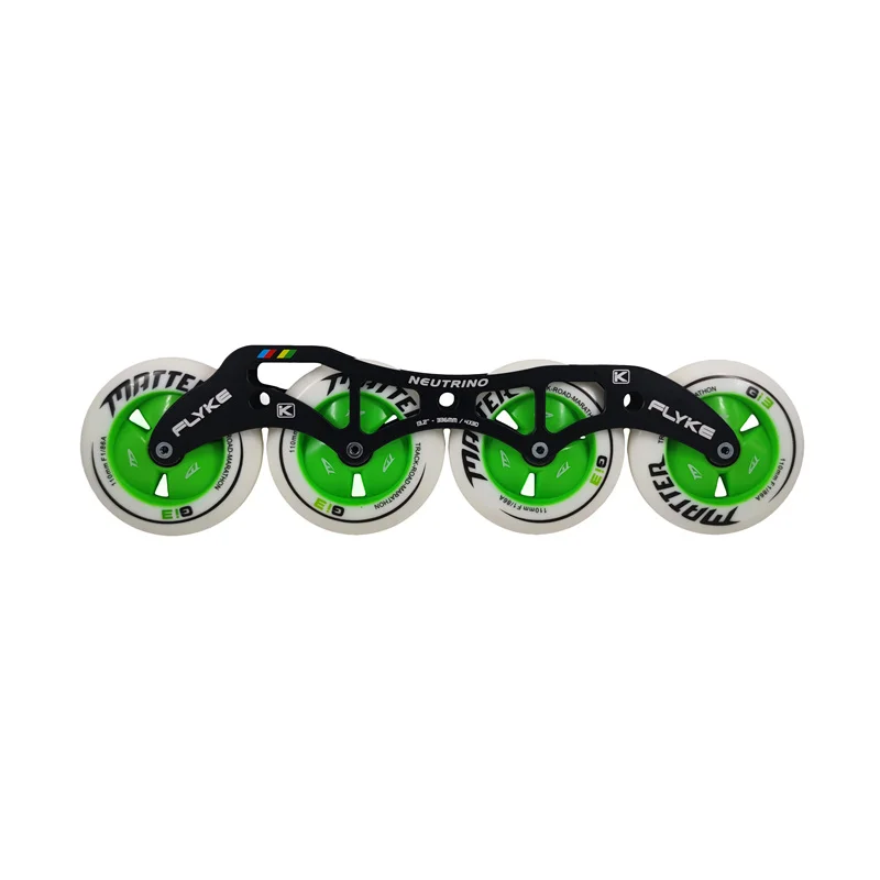 4x90mm 4x100mm 4x110mm FLYKE NEUTRINO podstawa do jazdy na łyżwach z MPC czarny magiczny XXFirm materia koła biały kod Gi3 g13 podwozie 1 para