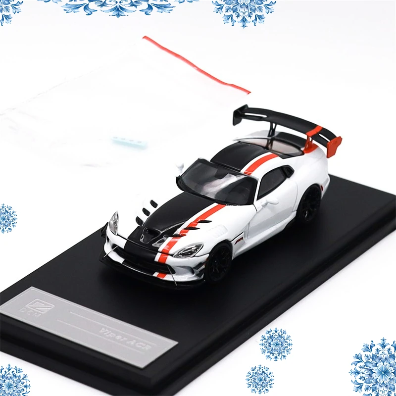 

Модели автомобилей DCM 1:64 Viper ACR A белого с синим/белого с оранжевым/черно-красного цвета, литые под давлением, подарки