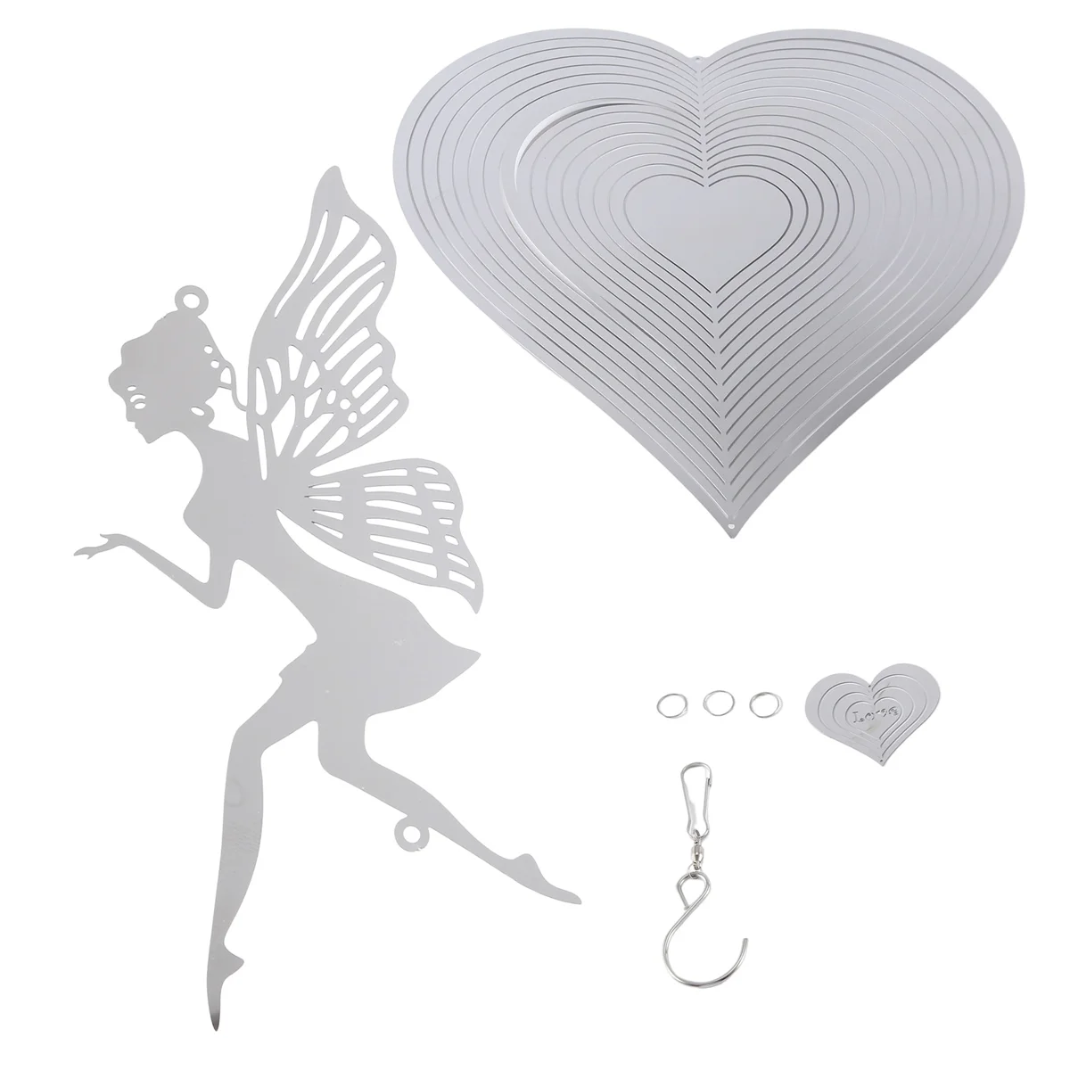 

Versatile Fairy Wind Chimes Spinner Bell Pendant for Room Party Christmas Decor