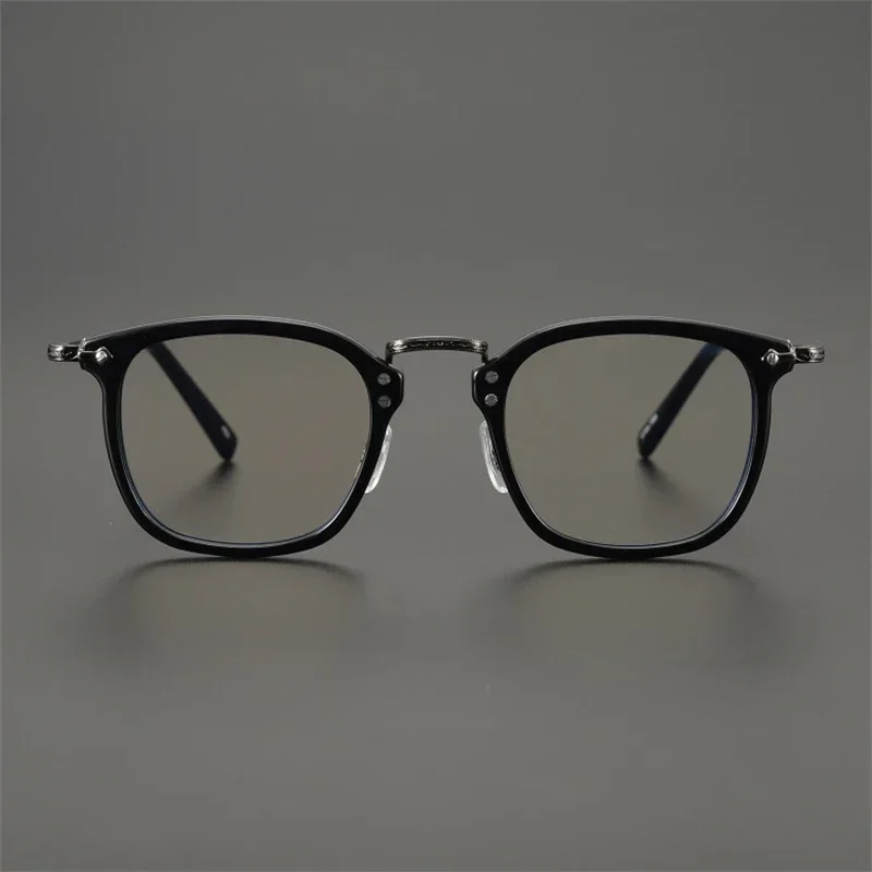 

Japan Vintage Titanium Reading Eyewear Frame Eye Glasses Men Optical Eyeglasses GMS806 Rectangle Prescription Glass for Women