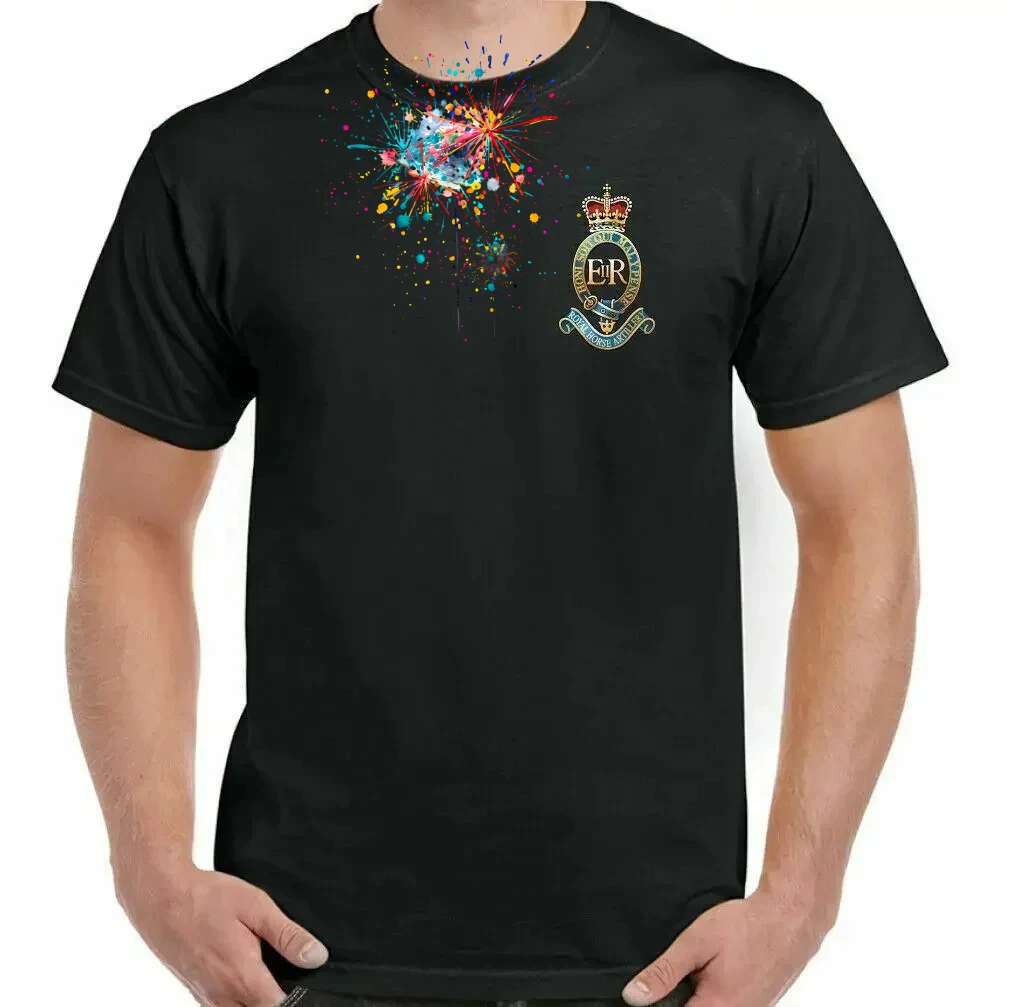 British Army The Royal Horse Artillery Gunners T-Shirt 100% Cotton O-Neck Summer Short Sleeve Casual Mens T-shirt Size S-3XL