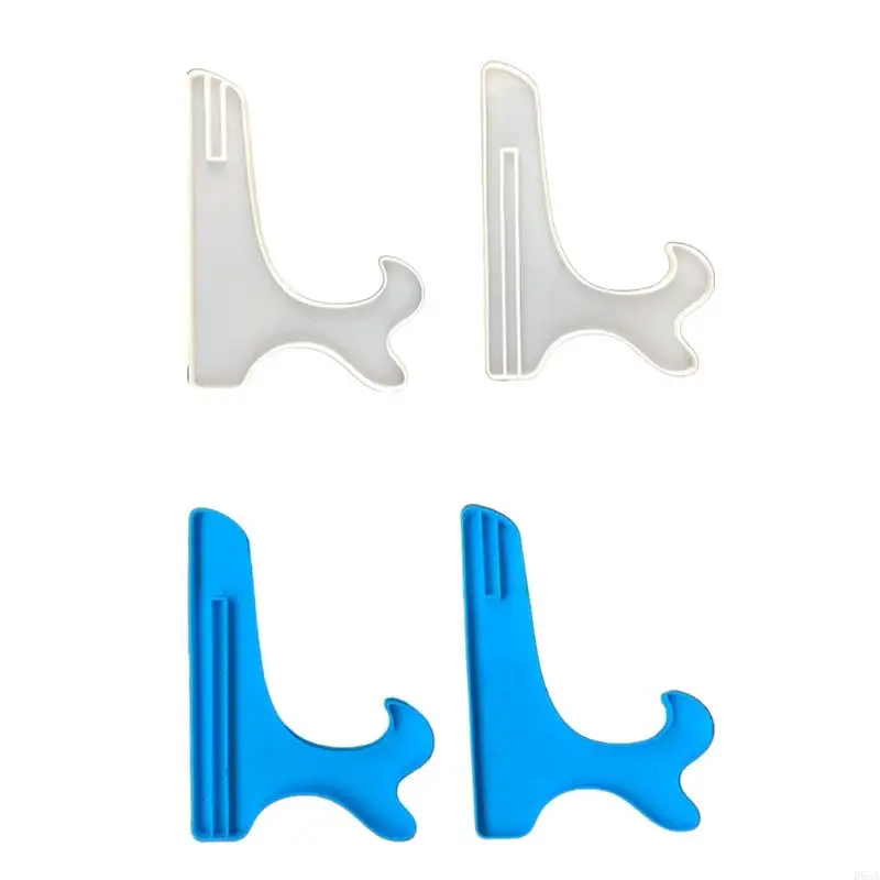 R66A Silicone Clock Storage Stand Fold Epoxy Resin Hình ảnh Khung hiển thị khuôn đứng
