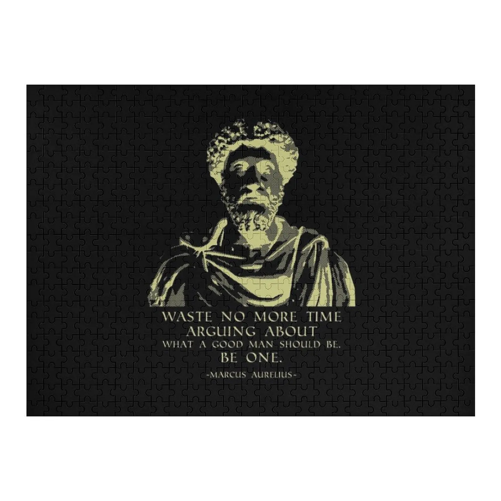 

Philosophy Quote Stoic Sayings Marcus Aurelius print Jigsaw Puzzle Personalized Toys Children Customized Photo Puzzle
