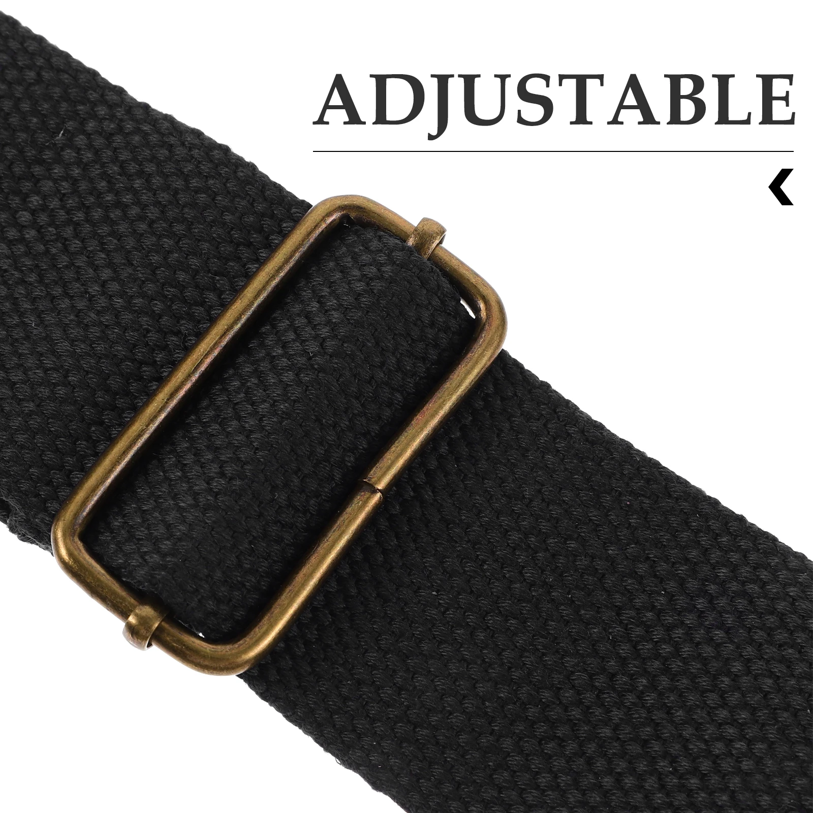 

Electric Guitar Strap Straps for Guitars Accessories Acoustic Men Unique Black Cotton