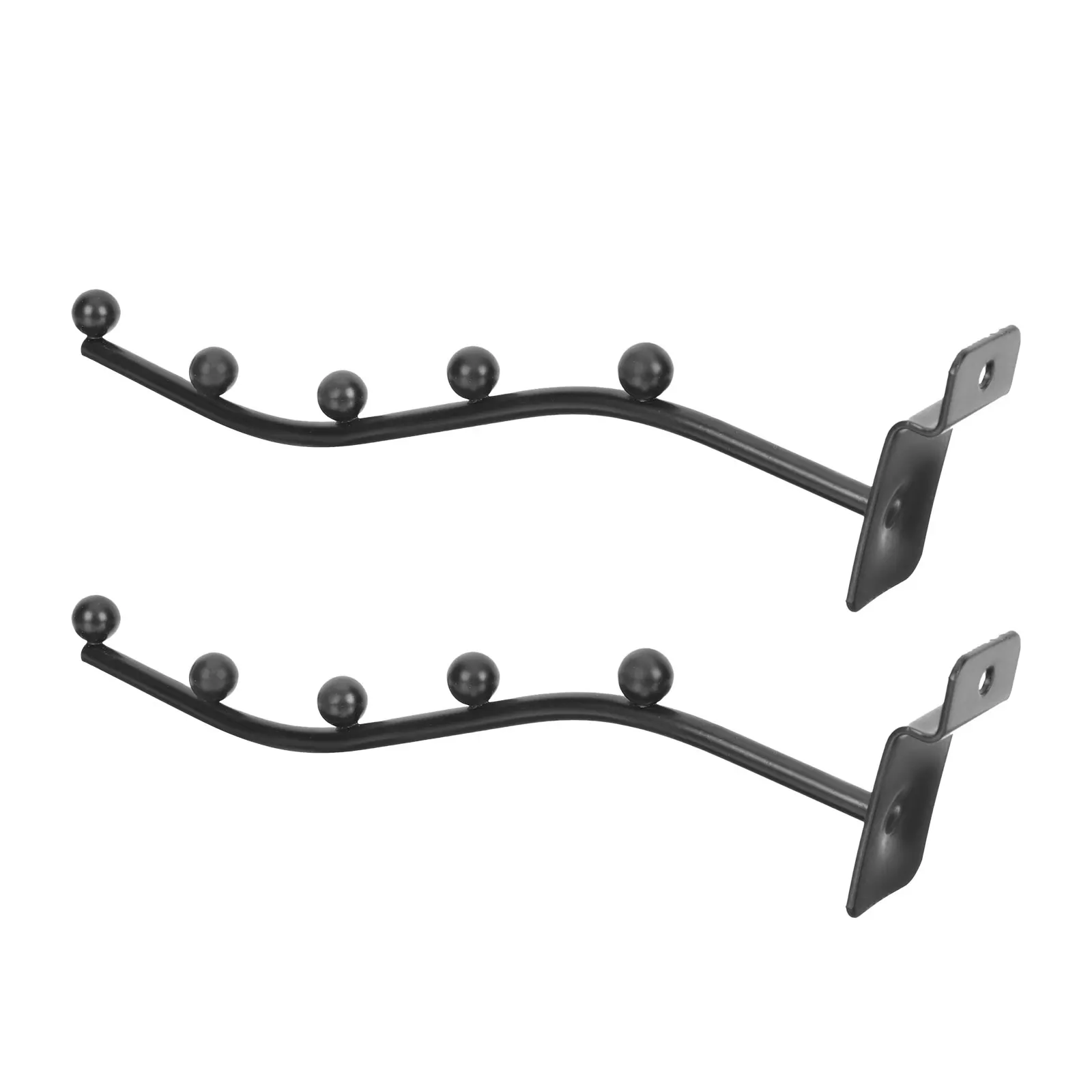 

2pcs Iron Hanging Rack Hanging Rack Flute Hanger For Instrument Storage Display Holder Practical Flute Hook