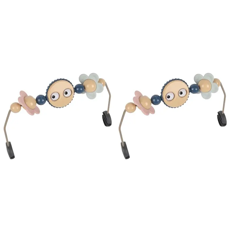 

【NEW USER EXCLUSIVE】2X Baby Bouncer Stroller Arch Googly Eyes For Babies Car Seat, Babies Bouncer Accessory, Easy To Install
