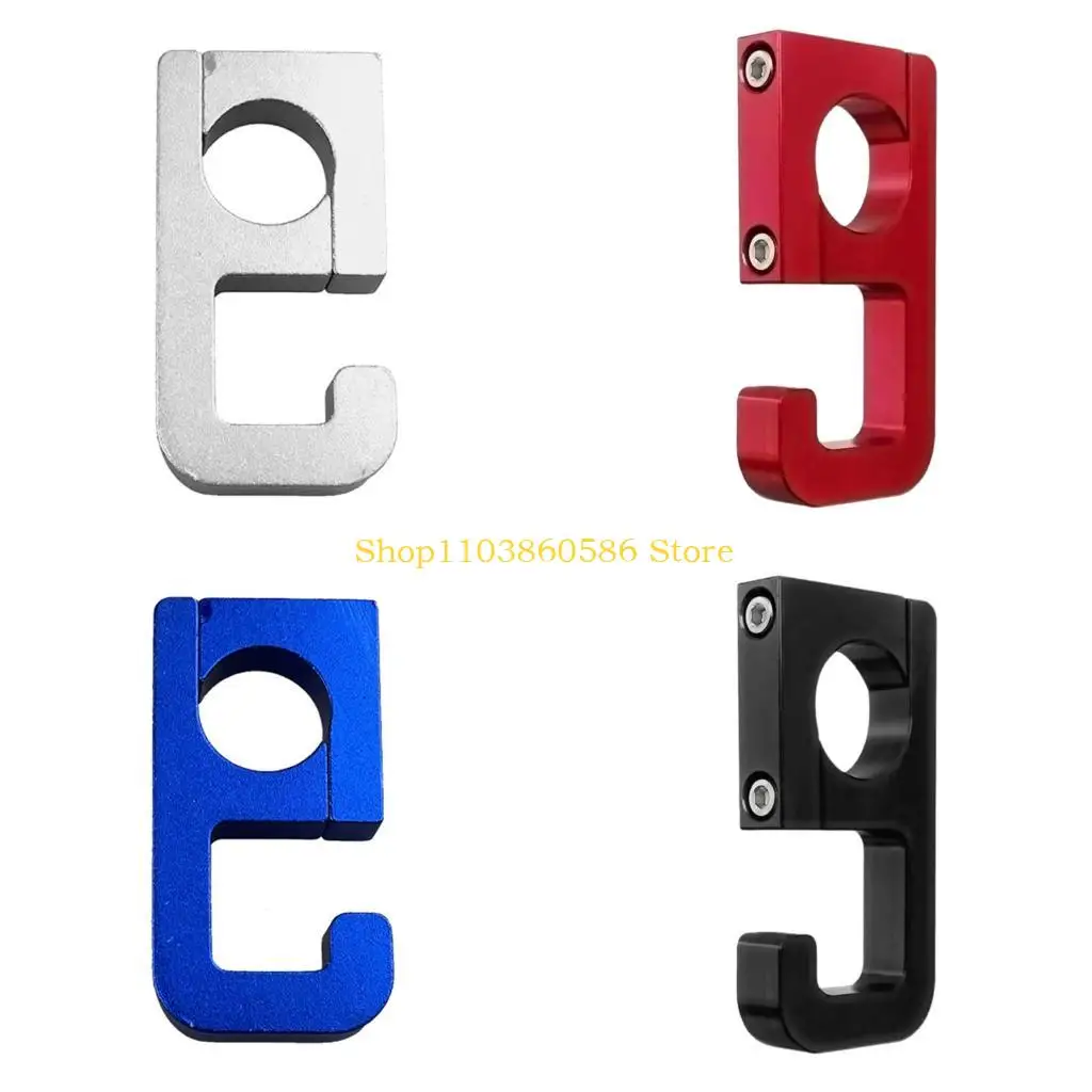 242A Motorcycle Hook Electric Scooter Front Hook Aluminum 22mm 7/8'' Handlebar Hook for Bicycles Bike Universal