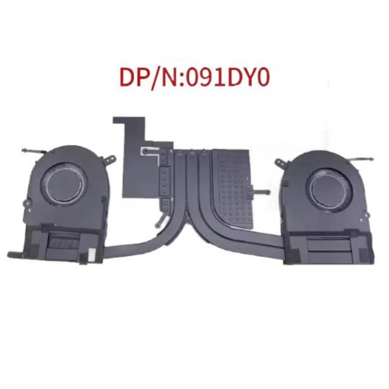 

FOR Dell XPS 14 9440 UMA DIS FAN HEATSINK 0256J1 091DY0