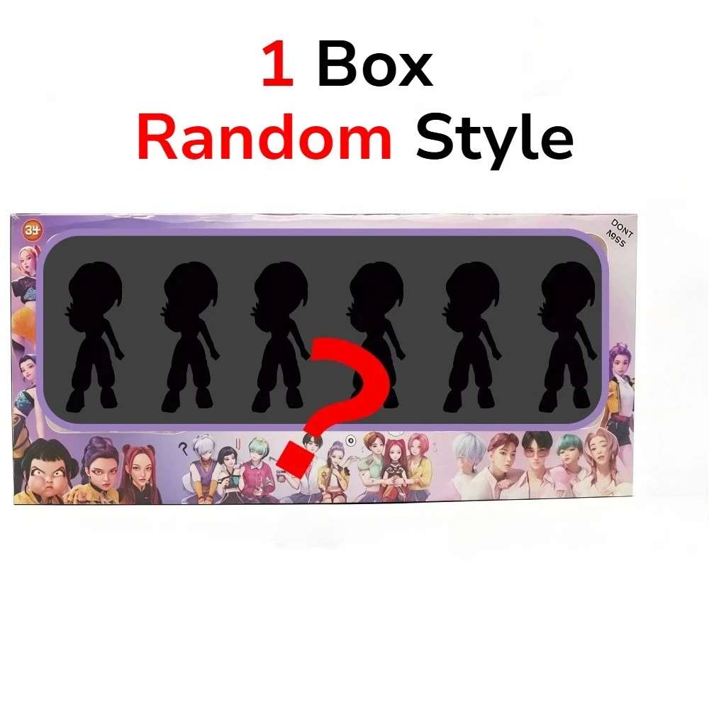 HOT Derpy Tiger Hunter Rumi Zoe Mira Anime Polyvinyl Chloride Character Collection Dedicated To Fans Childrens Christmas Gifts