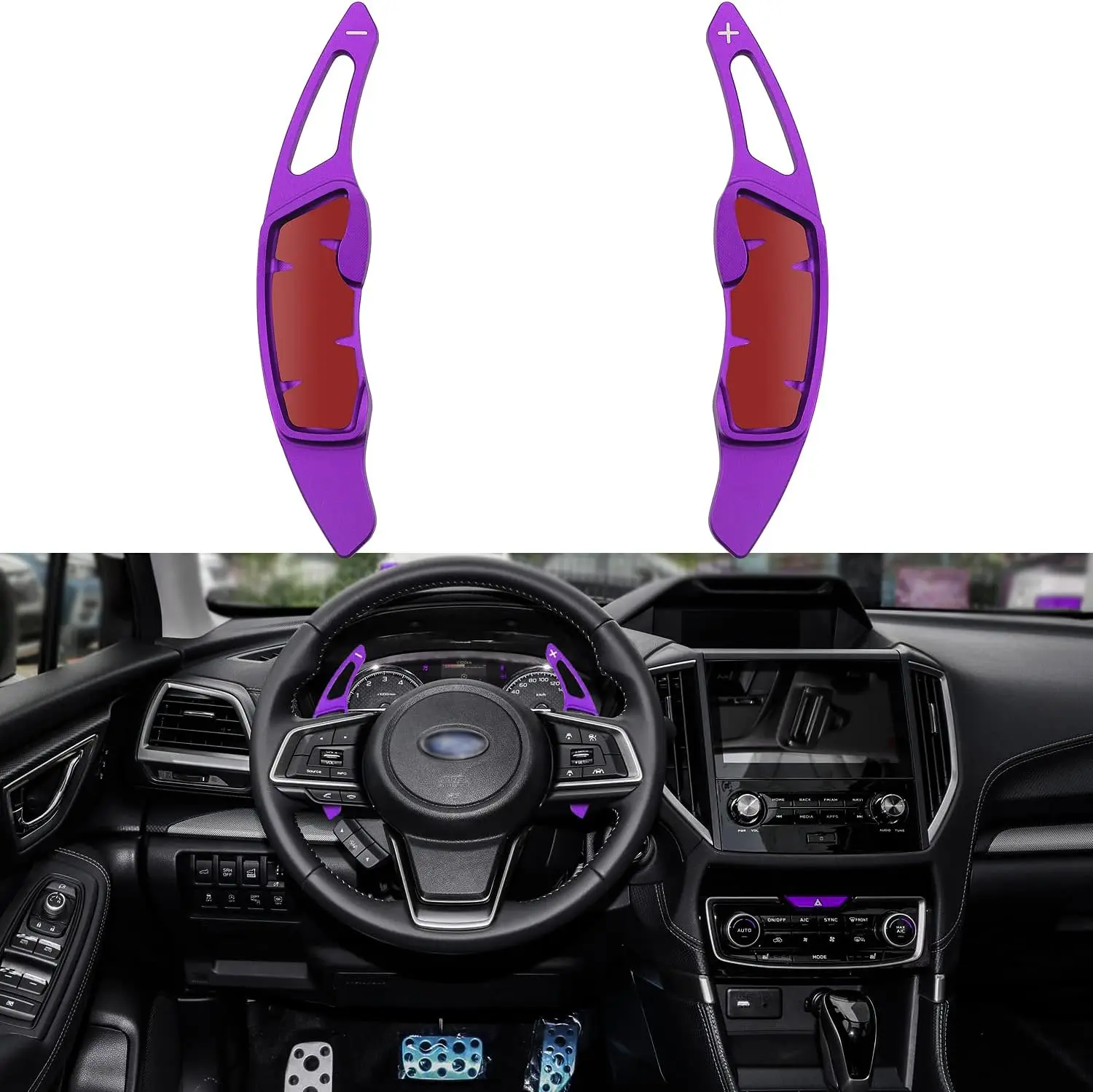 Shift Paddles Steering Wheel Shifter Extended Fits For Subaru Forester Outback XV BRZ WRX Impreza Crosstrek Legacy Accessories