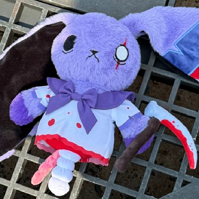 PLUSHIE DREAMFULS Popular Original Plush Doll Doll Healing Series Soothing Purple Half Body Dead Rabbit Trendy Birthday Gift