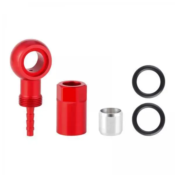 Bike Hydraulic Brakes Fitting Banjo Hose Insert Compact Aluminum Olive Nut Rings Cycling Hardware