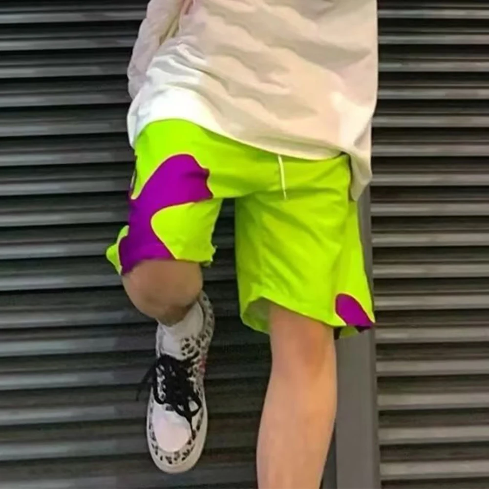 Gymshorts Zachte print Normale hardloopsport Joggingbroek Fitness Zwemkleding Workout Shorts Strand Zomer Gymvakantie