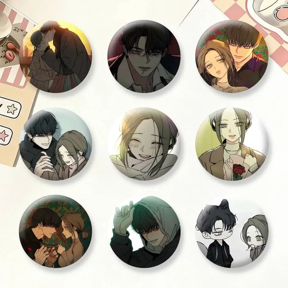 

T-Tears On A Withered Flower Button Pins Backpack Clothing Decor Brooch Badge Jewelry Gifts for Kids