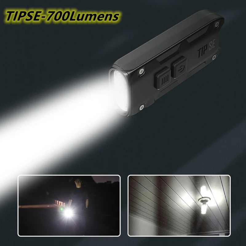 NITECORE TIP SE Keychian Light 700Lumens USB-C chargeable