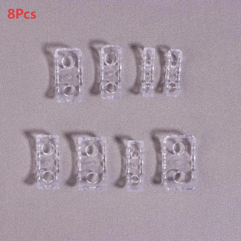 8/12pcs Ring Adjustment Pad Ring Size Adjuster Transparent Guard Tightener Loose Rings Reducer Jewelry Resizing Tools