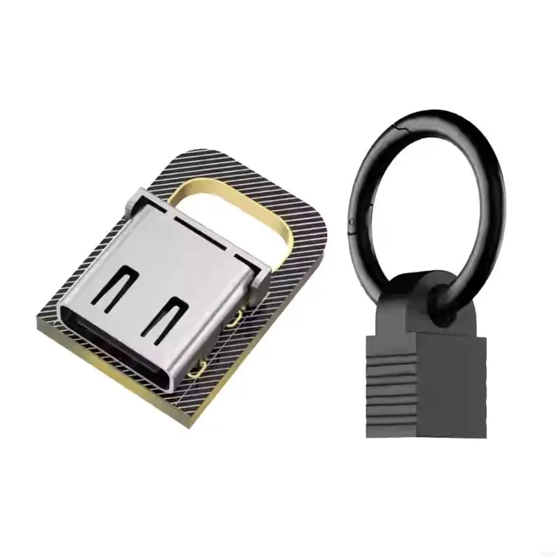 Cord Winder Keyring Organizers With Premium Metal Hook Prevention Data Line Storage Solution 896C