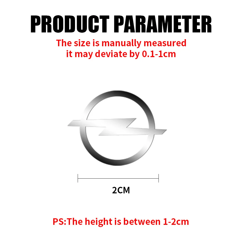 5/10/20Set Metal Car Emblem Stickers Auto Decoration Accessories For OPEL Corsa Astra OPC Zafira Mokka Antara Ampera Insignia